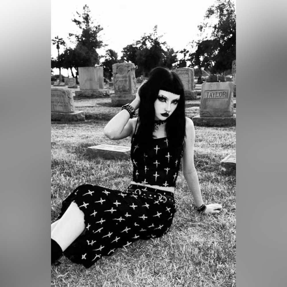 Lip Service Dagger Midnight Black Dress